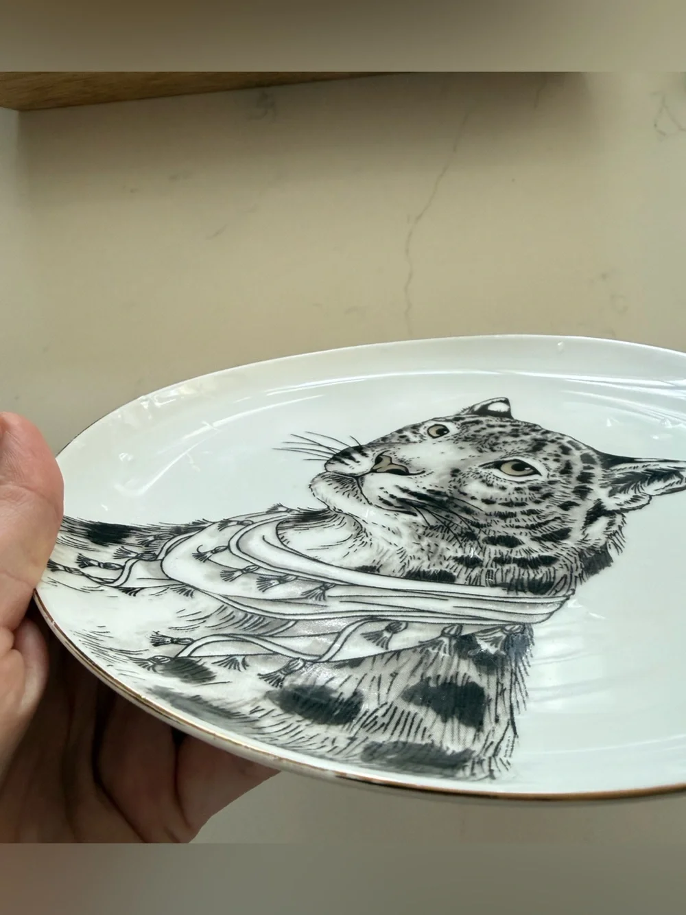 Rachel Koslowski x West Elm Cheetah Plate